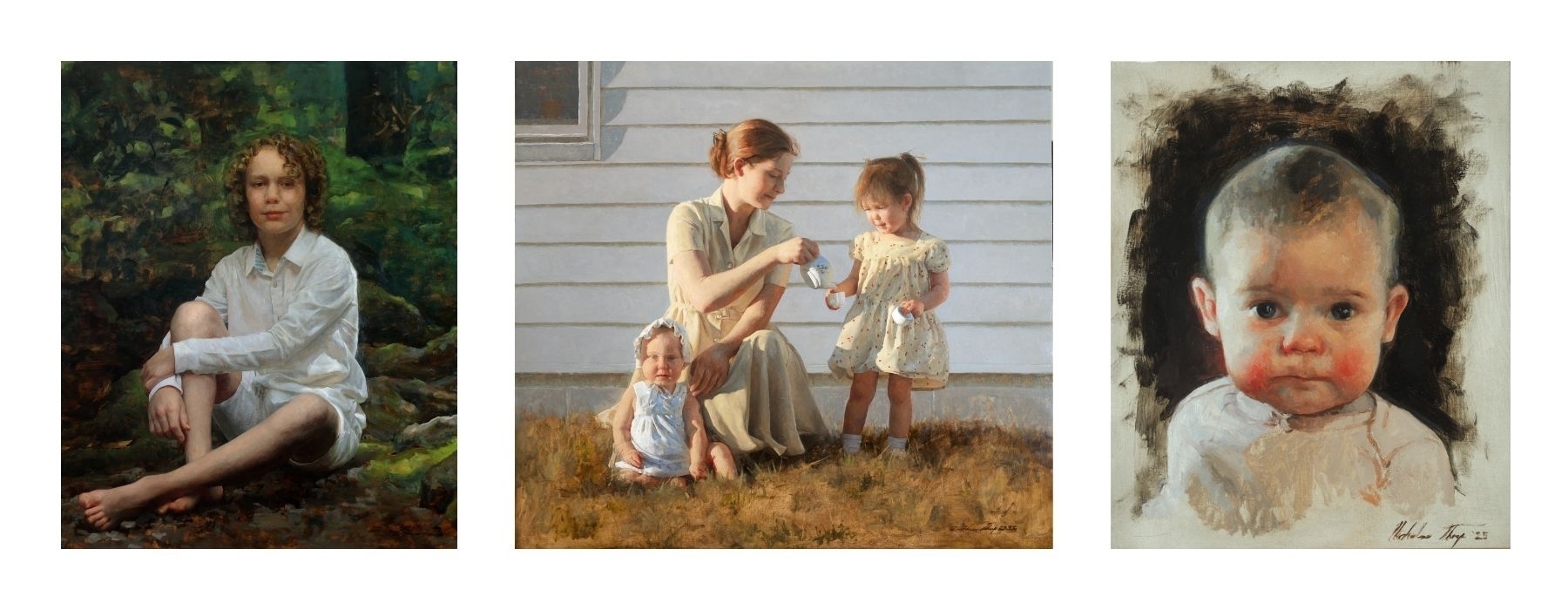 Breaking into Portrait Painting in Oils with Nicholas Thorp