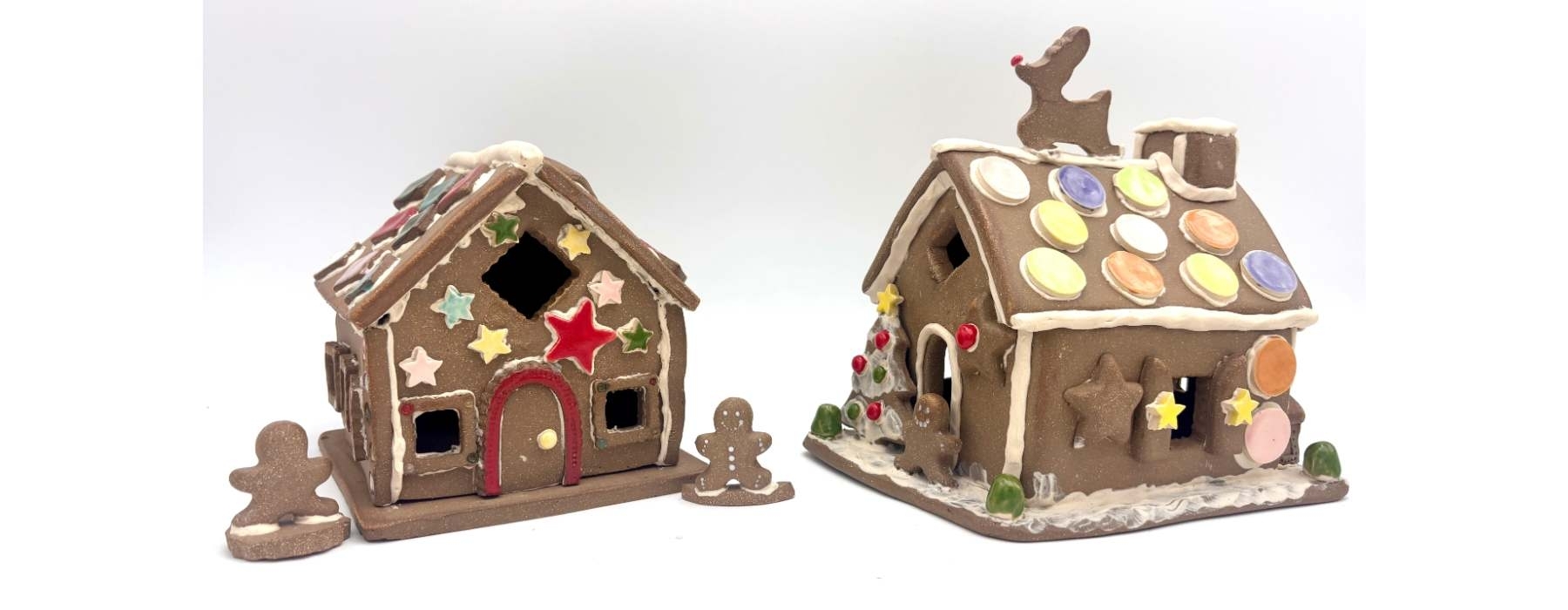 Youth Homeschool Pottery: Gingerbread House	