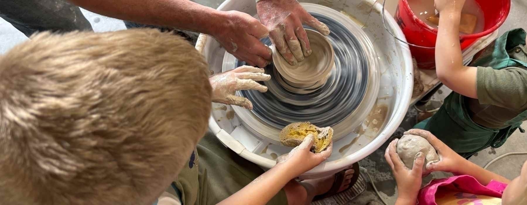 Youth Homeschool Pottery: Pottery Wheel