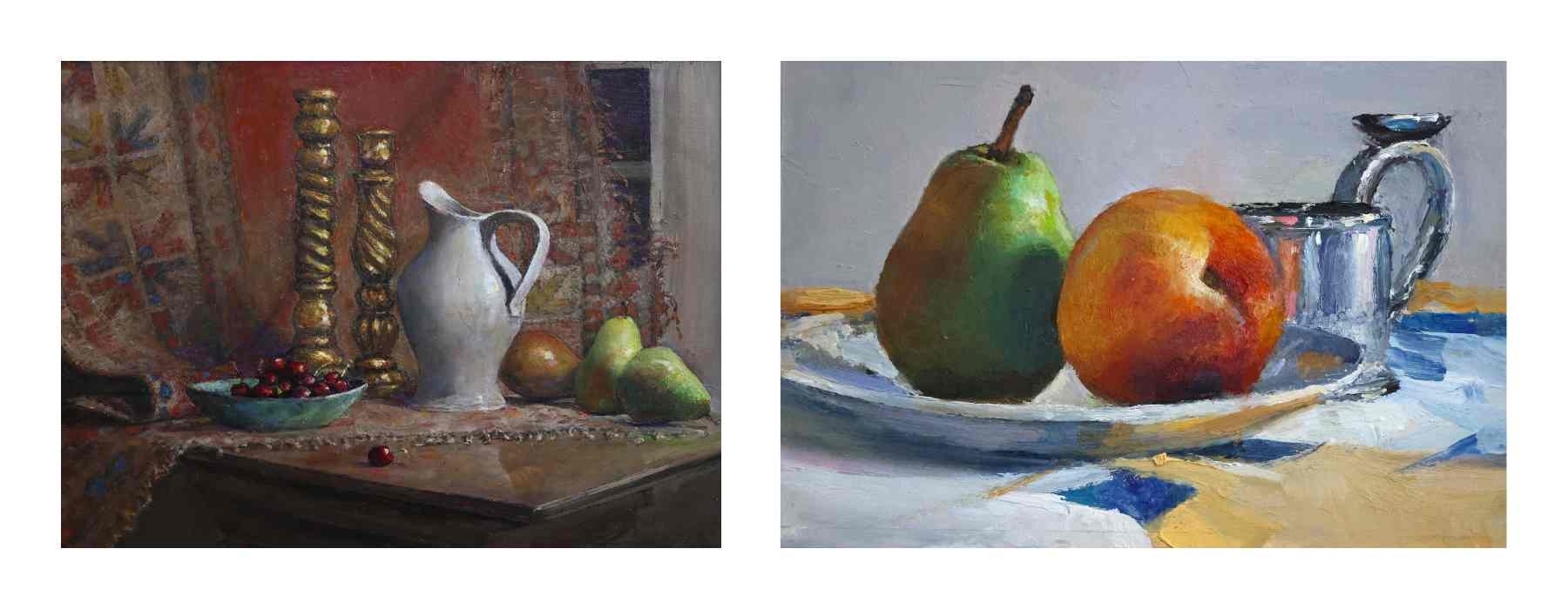 Still life Painting in Oils